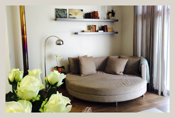 Tuishuisie Stellenbosch: protea bedroom